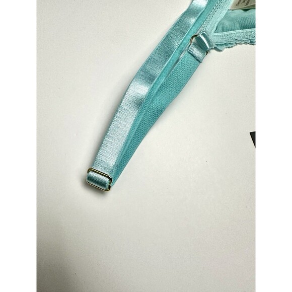 Women’s Small Thong Demery Jayne G-String Turquoise Lace New With Tags Lingerie - Picture 5 of 6